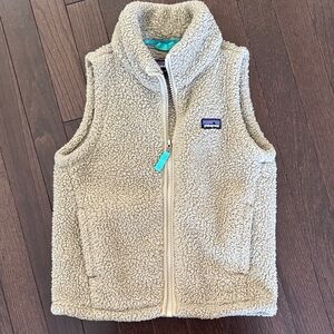 Patagonia Tan Sherpa Vest